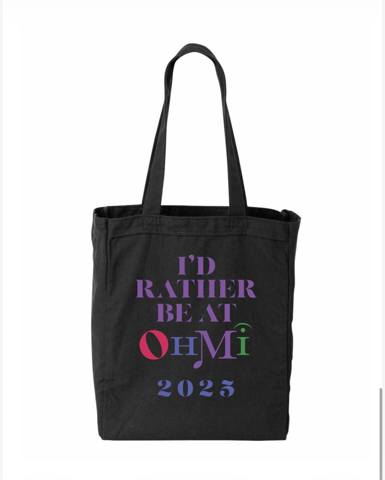 OHMI 2025 Tote Bag